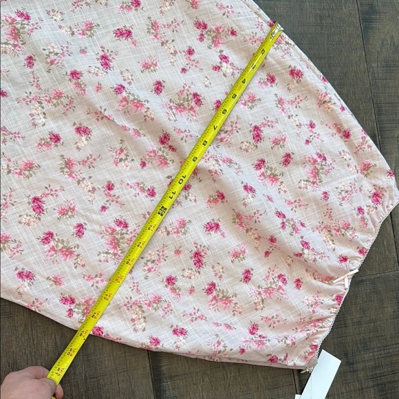 NWT Floral Pink Rose Maxi Skirt size M - Picture 7 of 16